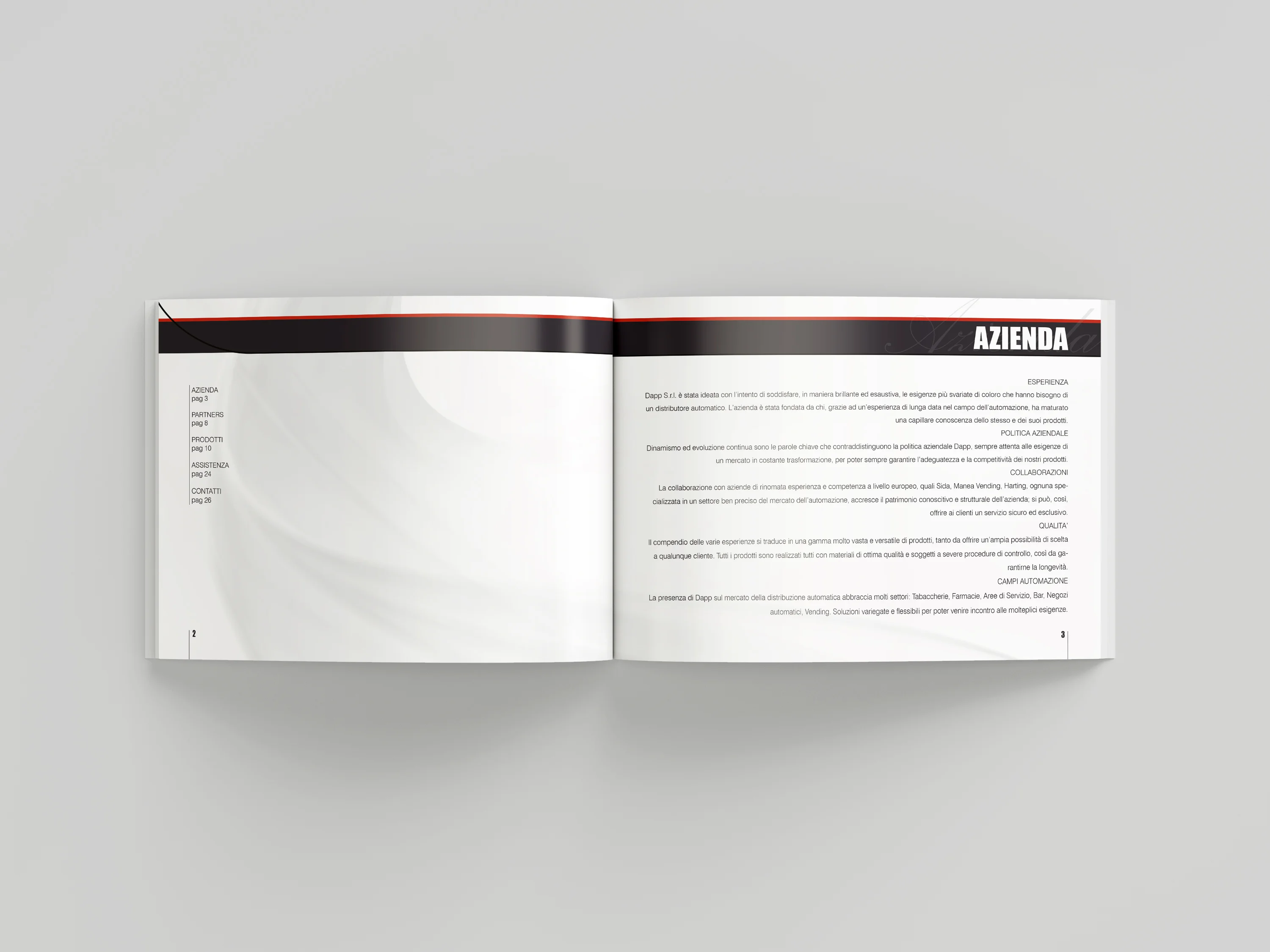 Dapp - Brochure aziendale