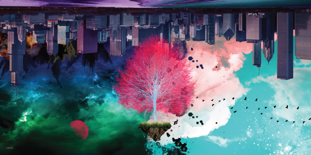 Album cover artwork for *A mezz'aria sul tempo* by Overture, a progressive rock band