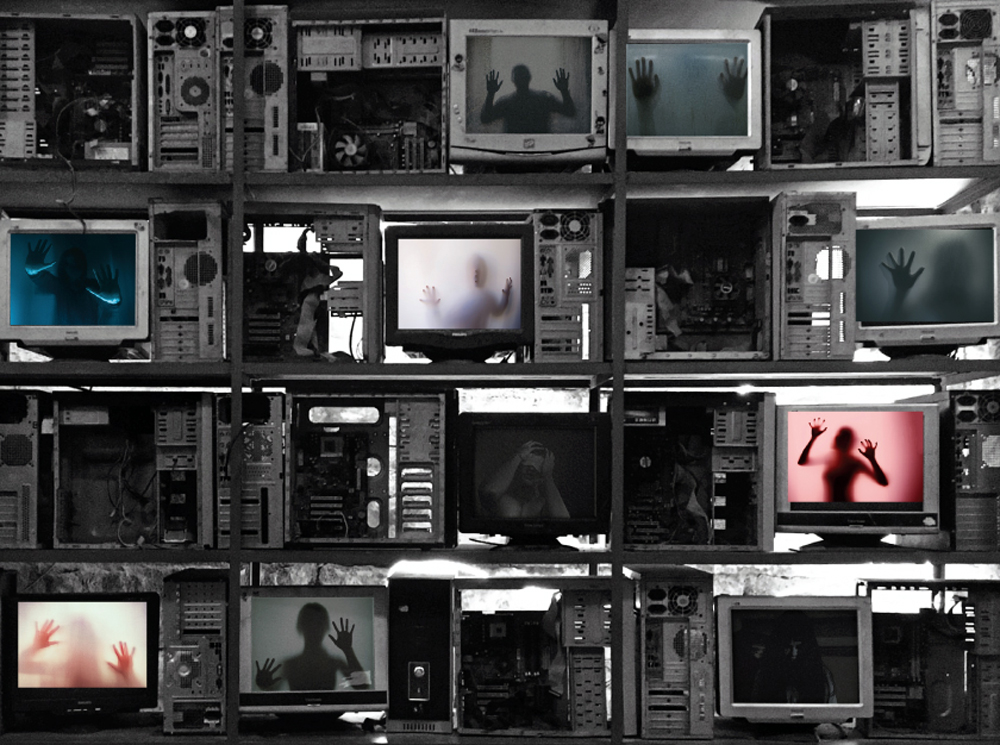 Album booklet concept artwork n.2 for *A mezz'aria sul tempo* by Overture, a progressive rock band