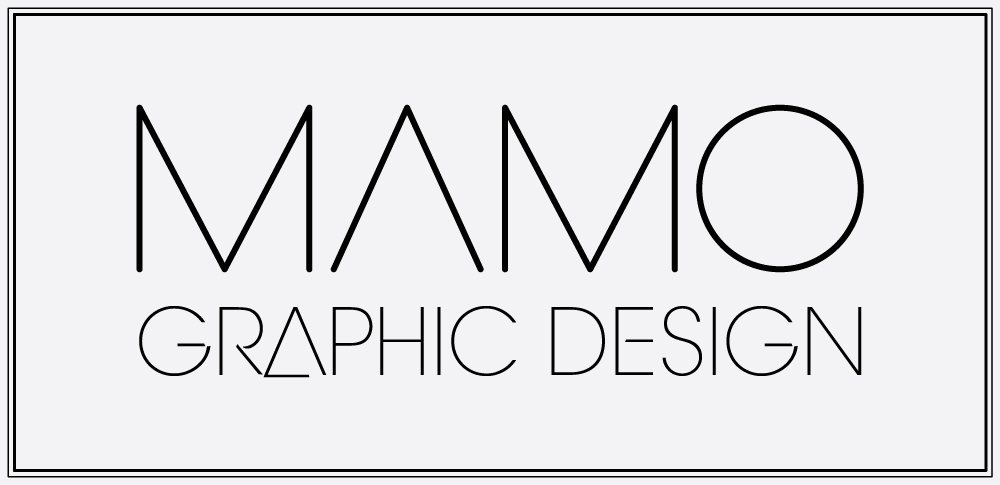 Logo design for *MAMO Graphic Design*