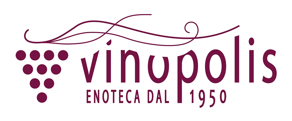 Logo design for *Vinopolis*, a wine shop