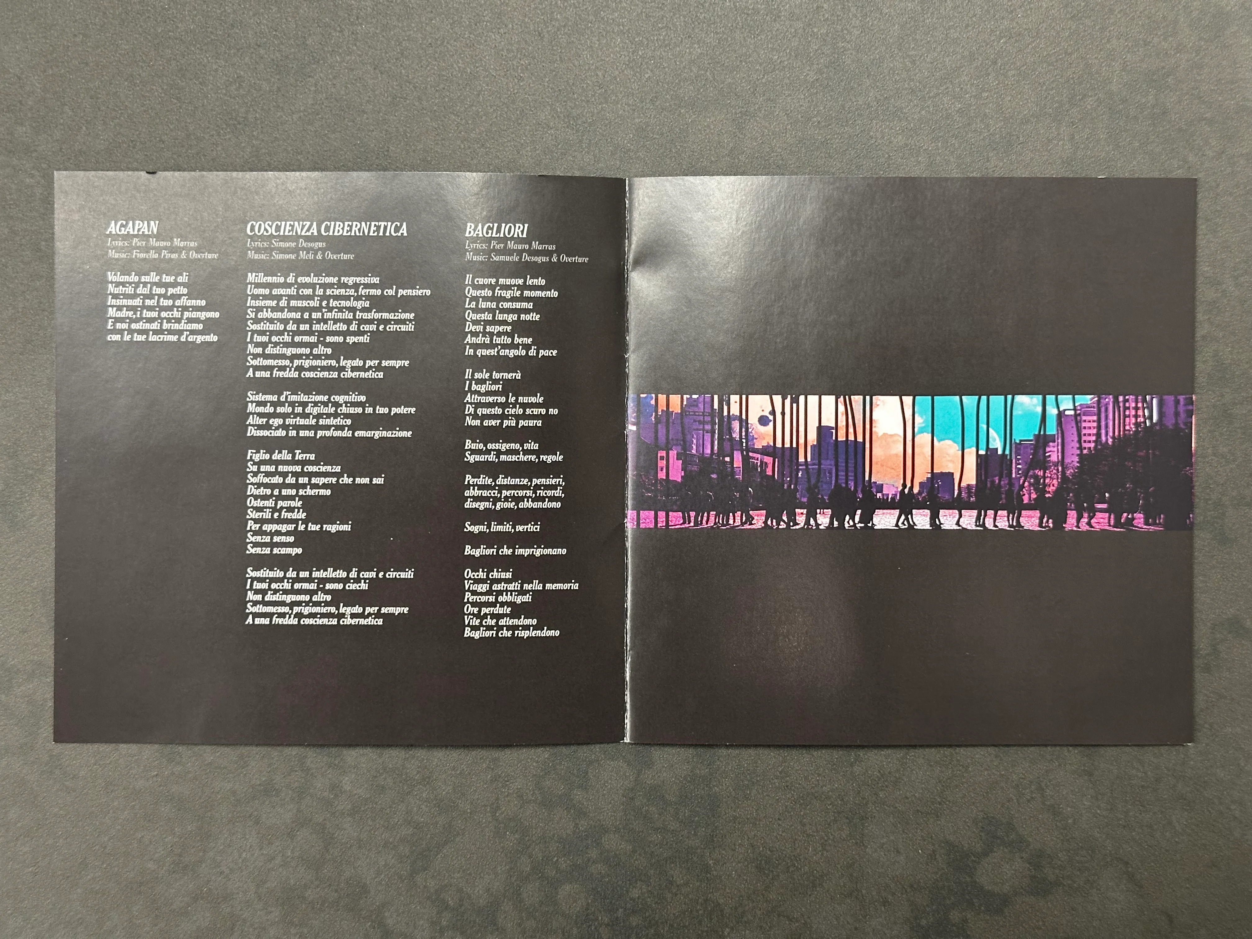 Overture - A mezz'aria sul tempo - Album artwork