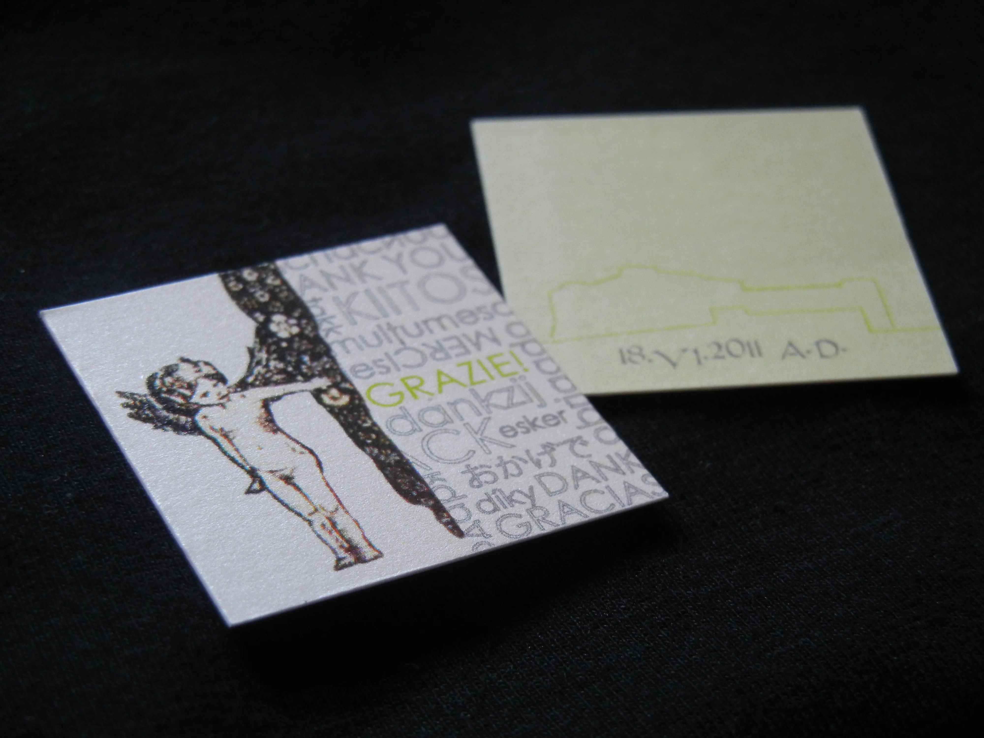 Wedding related materials